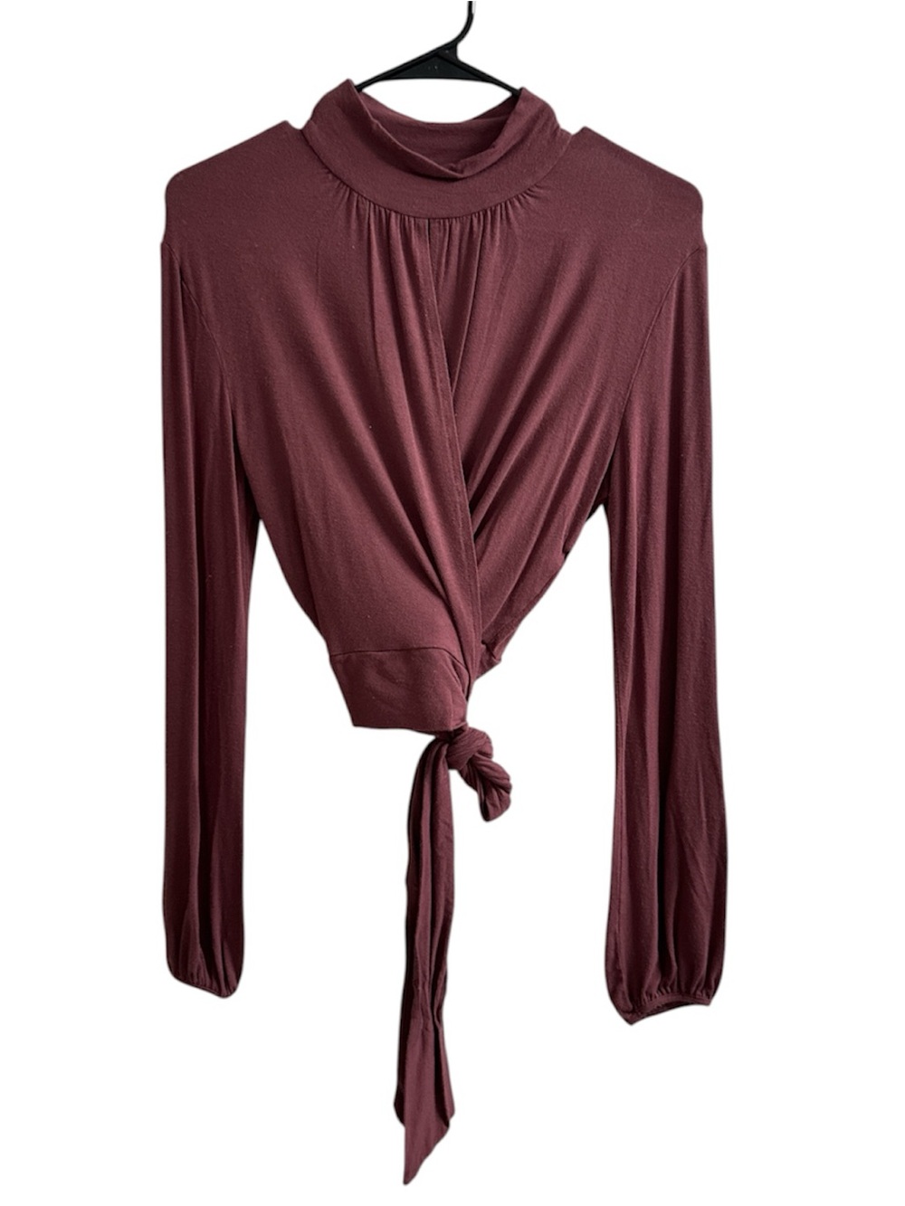 Women's Wrap Long Sleeve Top